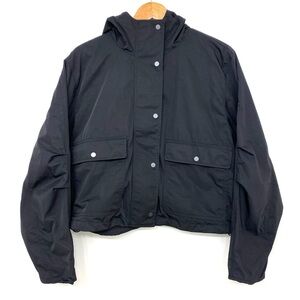 Lululemon Cropped Utility Windbreaker Black Water Resistant Jacket Women’s M